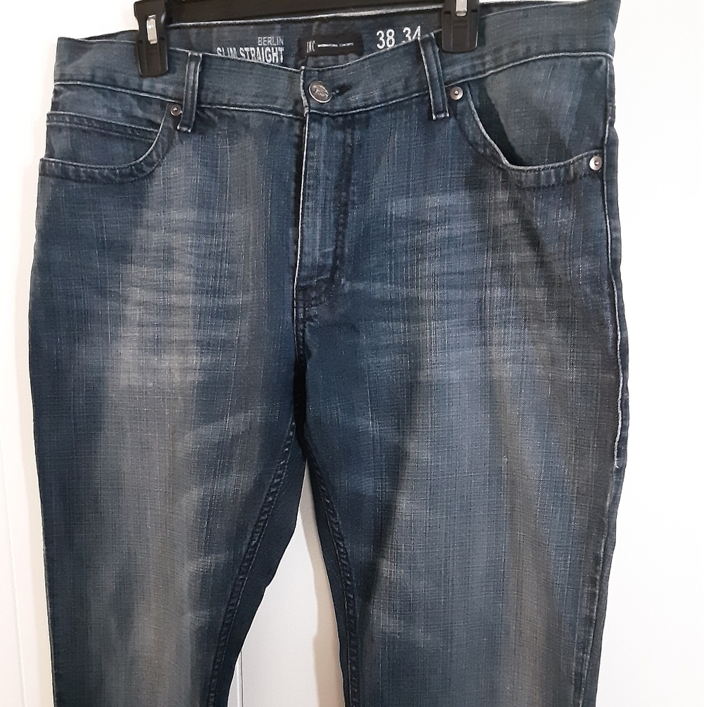 INC International Concepts Dark Blue Men's Jeans - Picture 8 of 9